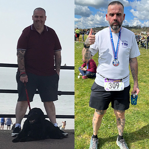 Slimming World London Marathon team member Ian Heath