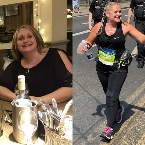 Slimming World London Marathon team member Sharon Guest-Barker