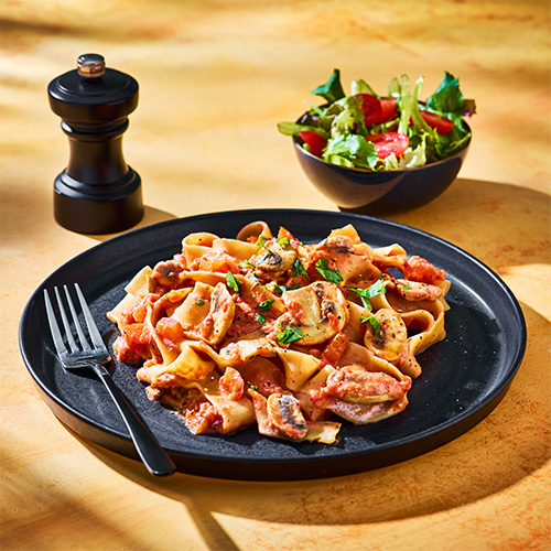 creamy mushroom pasta
