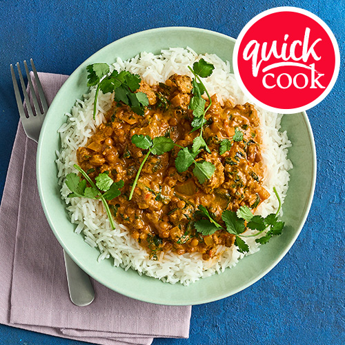 Slimming World Kitchen - beef and lentil curry in a hurry