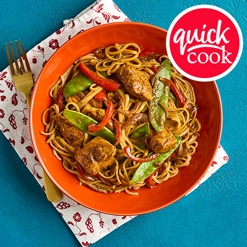 Slimming World Kitchen - quick turkey noodle curry