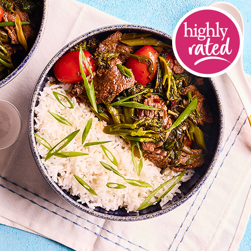Slimming World Kitchen - Week 50 - steak donburi rice bowl - highly rated