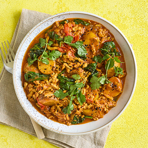 Slimming World Kitchen - Week 53 - turkey saag aloo