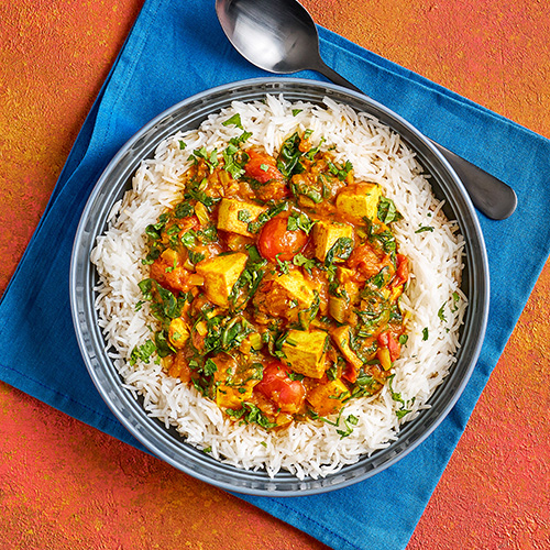 Slimming World Kitchen - week 58 - tempting tofu and spinach curry