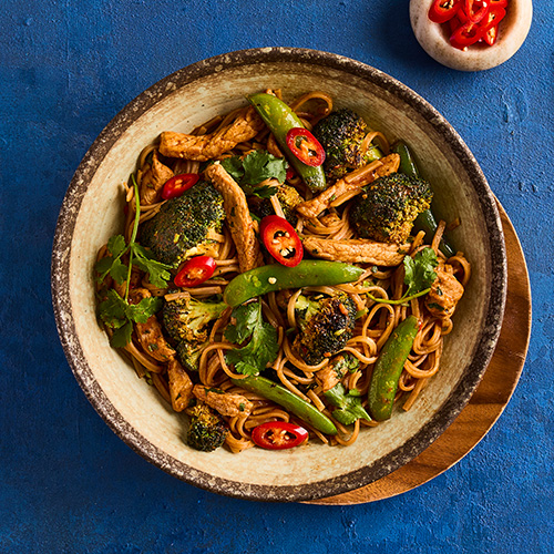 Slimming World Kitchen's Char Siu-style pork with noodles