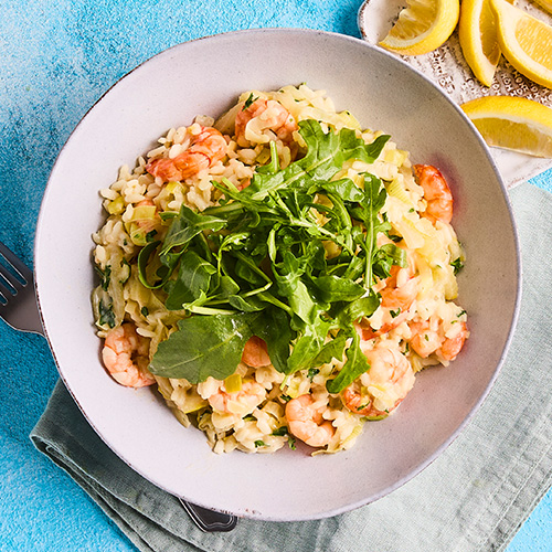 Slimming World Kitchen - week 61 - fancy prawn and fennel risotto