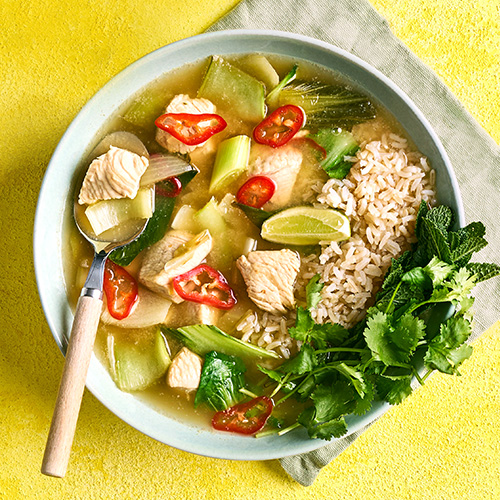 Slimming World Kitchen - week 61 - Vietnamese-style turkey rice bowl