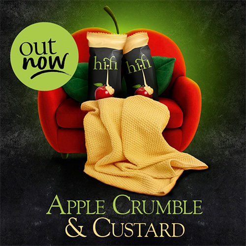New Hi-fi bar out now - Apple crumble and custard