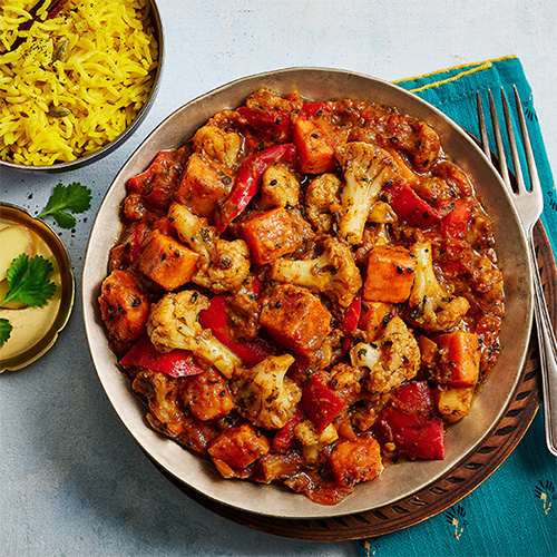 Roasted vegetable tikka masala – new to the Slimming World food range