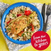 Slimming World Kitchen - week 68 - header - miso-roasted cabbage with rice and chickpeas
