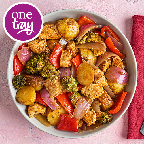 Slimming World Kitchen - week 67 - smoky chicken traybake (one tray)