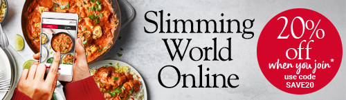 Slimming World Online offer - 20% off when you join* use code SAVE20. Terms and conditions apply