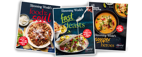 Book bundle - Slimming World's Food for the soul, Slimming World's Fast feasts and Slimming World's Souper heroes