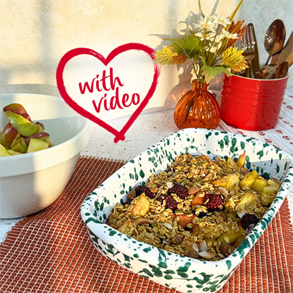 crumble with video