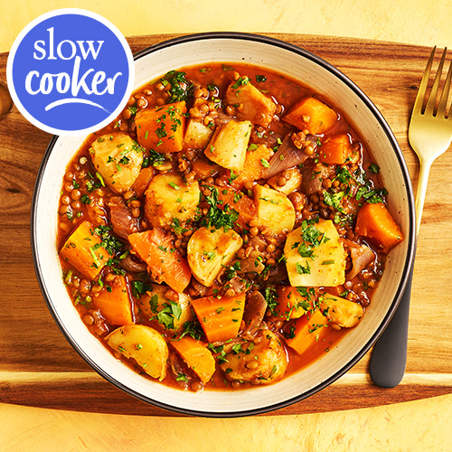 Slimming World Kitchen - week 75 - smokin slow cooker roots and lentil stew
