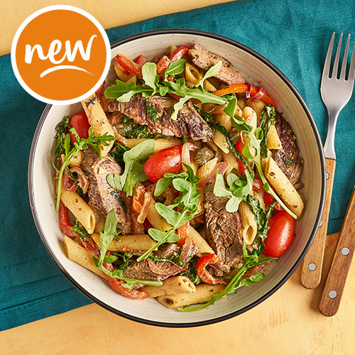 Slimming World Kitchen - week 76 - sun-kissed steak pasta