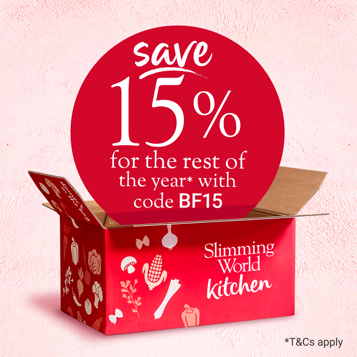 Slimming World Kitchen lack Friday offer save 15% for the rest of the year with code BF15