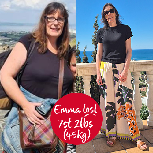 Slimming World member Emma Inmonger lost 7st 2lbs (45kg)