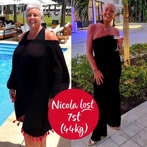 Slimming World member Nicola Graham lost 7st (44kg)