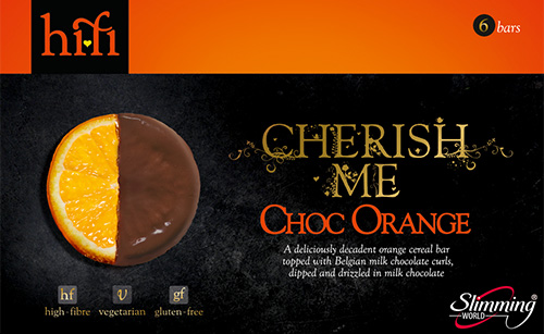 choc orange hi-fi bars