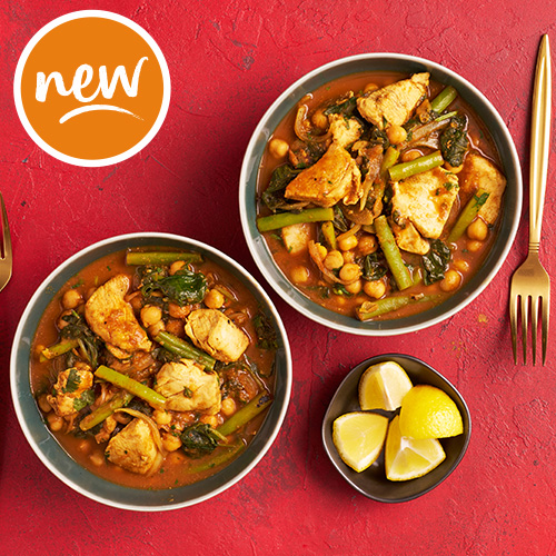 Slimming World Kitchen - week 6: fast & fragrant chicken and chickpea curry