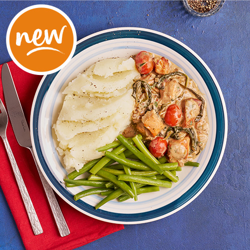 Slimming World Kitchen, week 10: Basil and sun-dried tomato salmon with mash