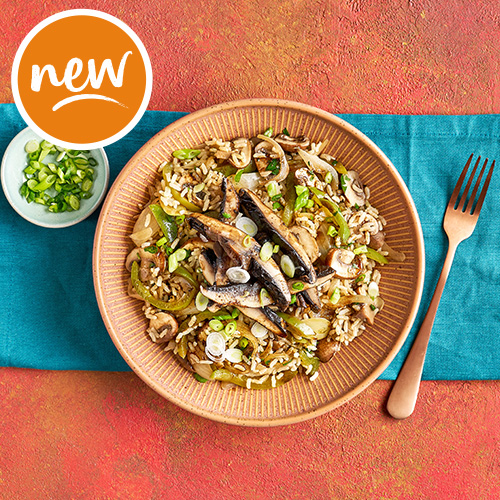 Slimming World Kitchen week 9: five-spice portobello mushrooms and fluffy rice
