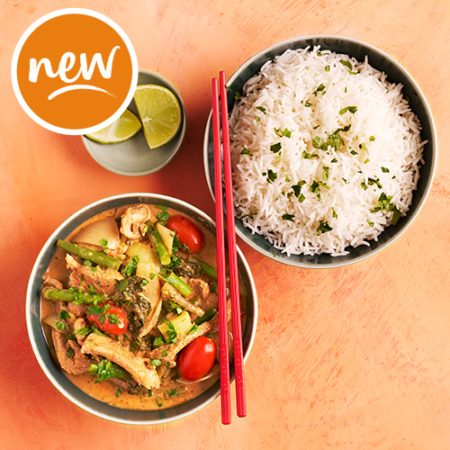 Slimming World Kitchen week 9: red Thai duck curry with rice