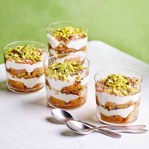 pistachio tiramisu pots