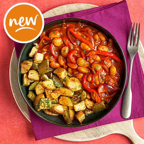 Slimming World Kitchen week 11: harissa butter bean and spiced roasties