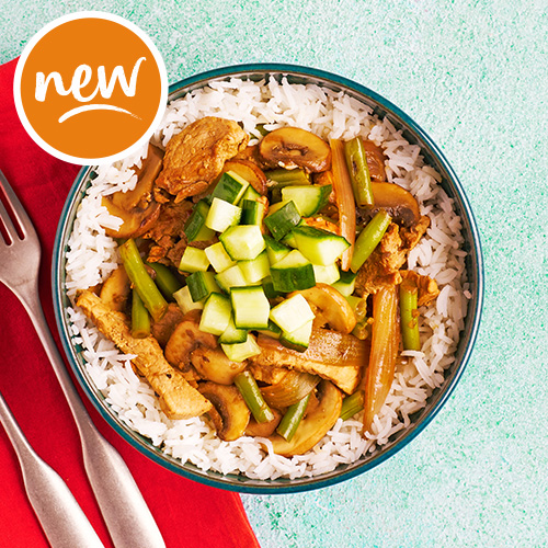 Slimming World Kitchen week 11: miso ginger pork on rice