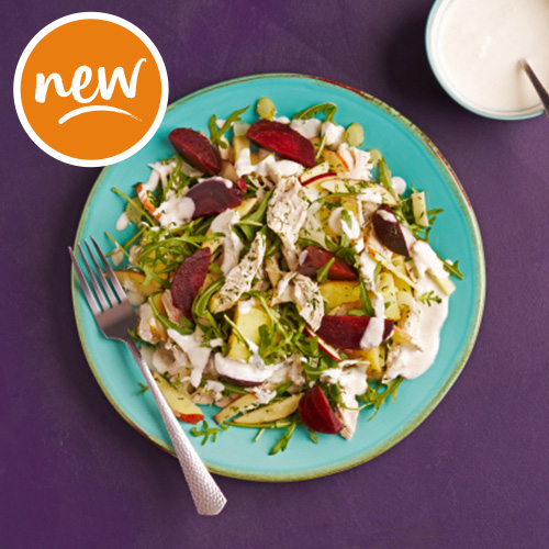 Slimming World Kitchen week 15: Shredded chicken super salad with horseradish