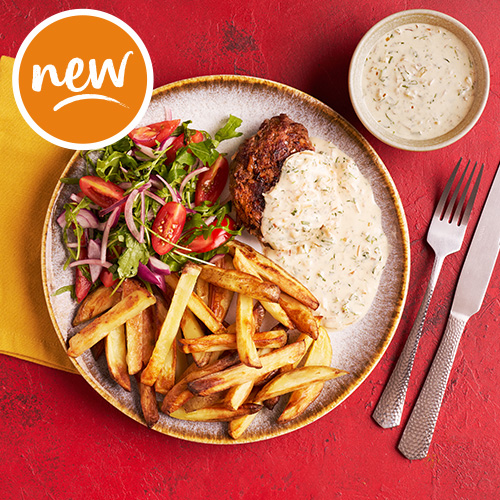 Slimming World Kitchen week 11: steak hache with frites and cheat's bernaise