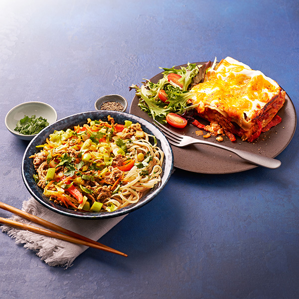 Spring roll in a bowl and chicken burrito lasagne – two of Slimming World's Challenge 100 winners