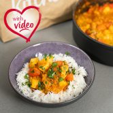 Slimming World Kitchen chicken curry – made using one of our exclusive curry sauces