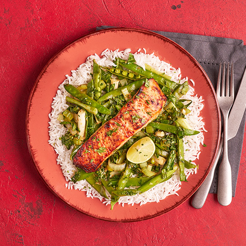 Slimming World Kitchen week 20: miso salmon with ginger greens