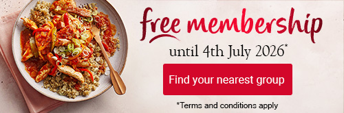 Free membership until 4th July 2026* Find your nearest group *Terms and conditions apply