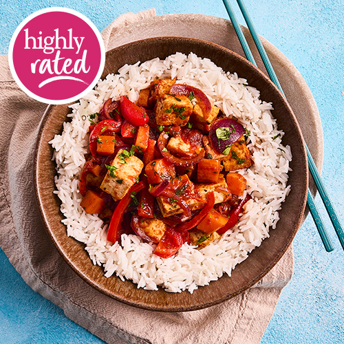 Slimming World Kitchen, week 22: sticky spiced tofu and rice
