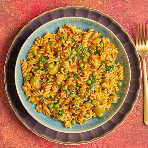 Slimming World Kitchen, week 23: turkey keema fusilli