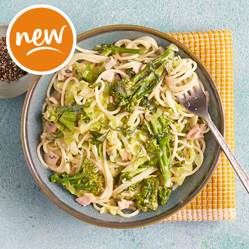Slimming World Kitchen, week 26: bacon and super greens carbonara