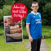 Member John MacDonald lost 16st 12lbs (107kg)