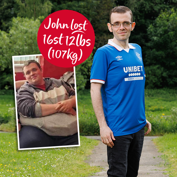 Member John MacDonald lost 16st 12lbs (107kg)