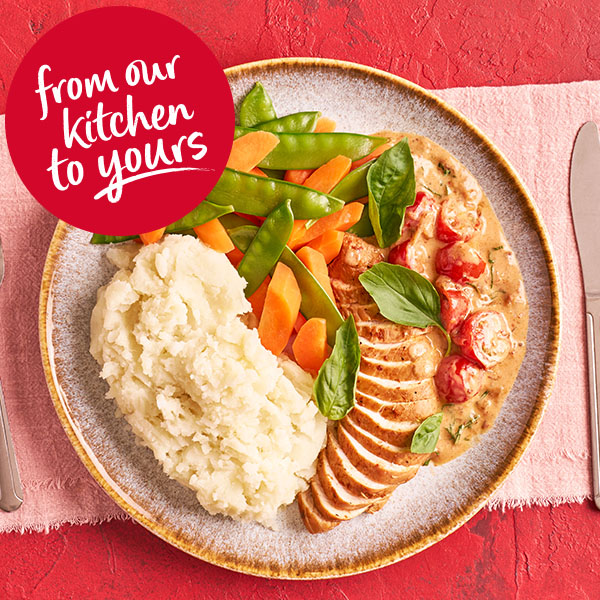 Slimming World Kitchen, week 24: chicken with summer veg and tomato basil sauce - header