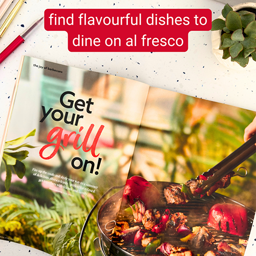 find flavourful dishes to dine on al fresco