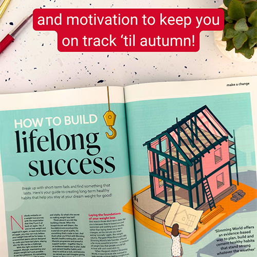 and motivation to keep you on track 'til autumn!