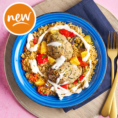 Slimming World Kitchen, week 29: orange and fennel seed pork koftas and cauli couscous