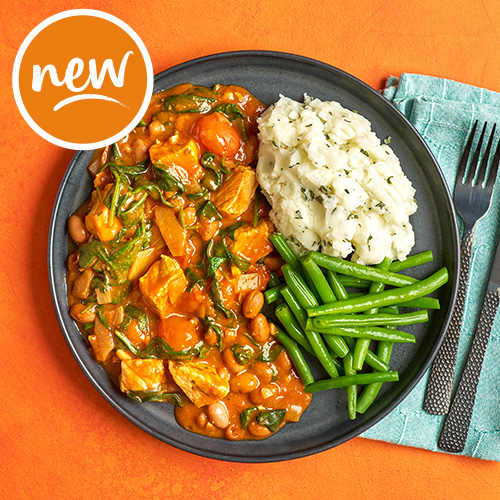 Slimming World Kitchen, week 36: pork and borlotti bean stew with sage mash