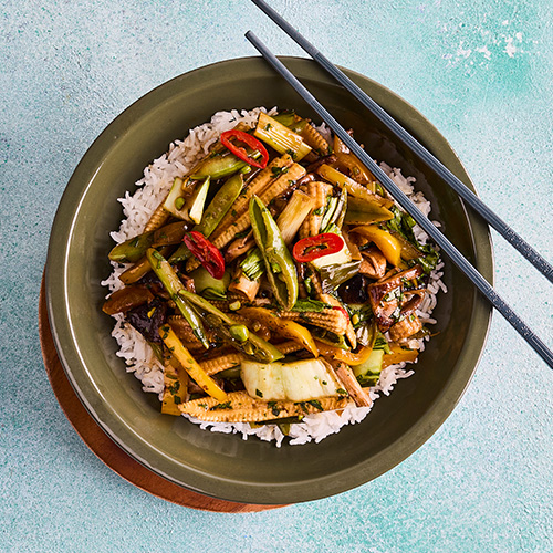 Slimming World Kitchen, week 39: gourmet mushroom stir fry