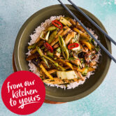 Slimming World Kitchen, week 39: gourmet mushroom stir fry - header