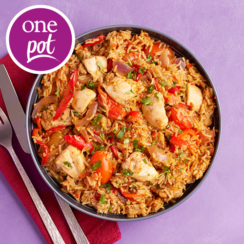 Slimming World Kitchen, week 38: one-pot peri peri chicken pilaf